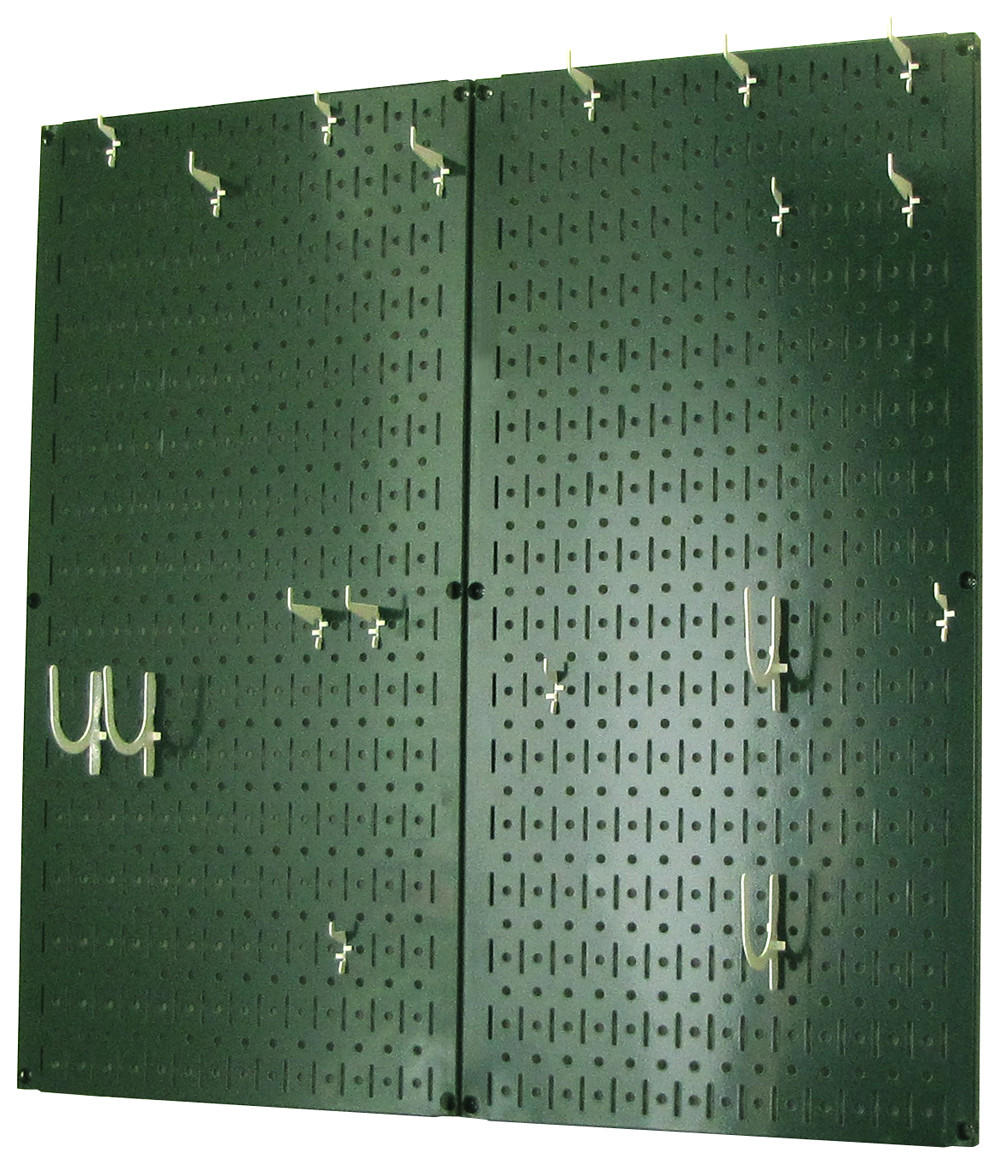 Kitchen Pegboard Organizer Kit Pots & Pans Rack - Pegboard With Hooks
