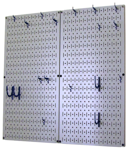 Kitchen Pegboard Organizer Kit Pots & Pans Rack - Pegboard With Hooks