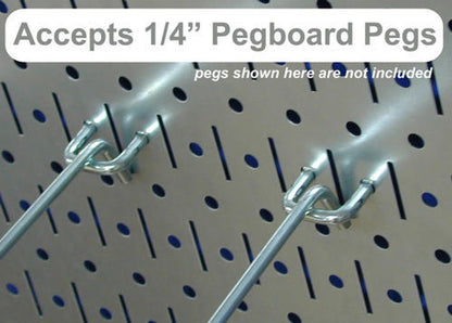 Kitchen Pegboard Organizer Kit Pots & Pans Rack - Pegboard With Hooks