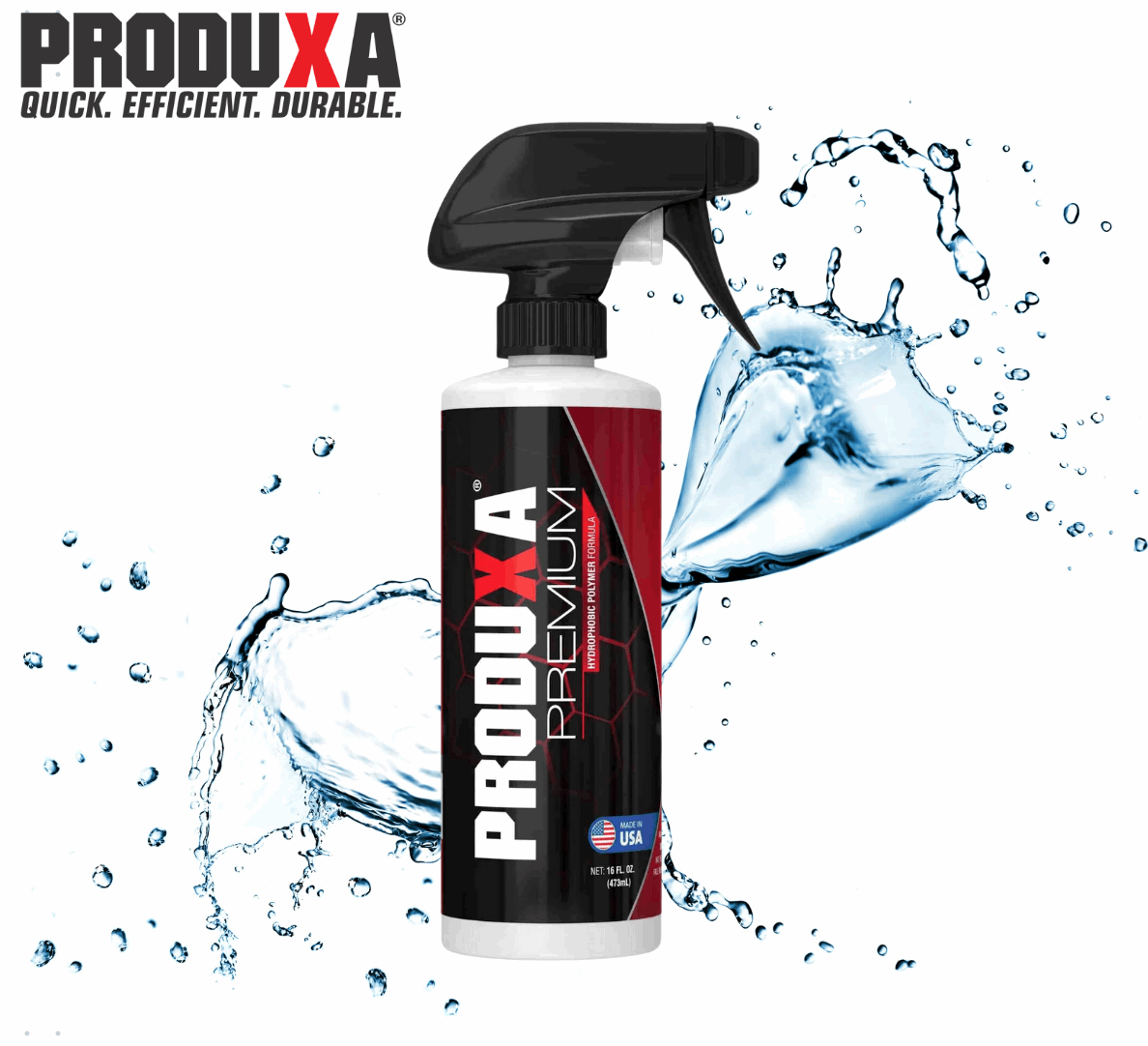 PRODUXA® PREMIUM - Instant Surface Polish, Sealant, and Protector. All-in-one Detailing Spray(16 oz)