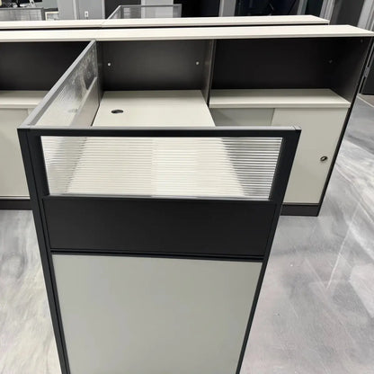Norven · L-Shaped Cubicle Office Workstation