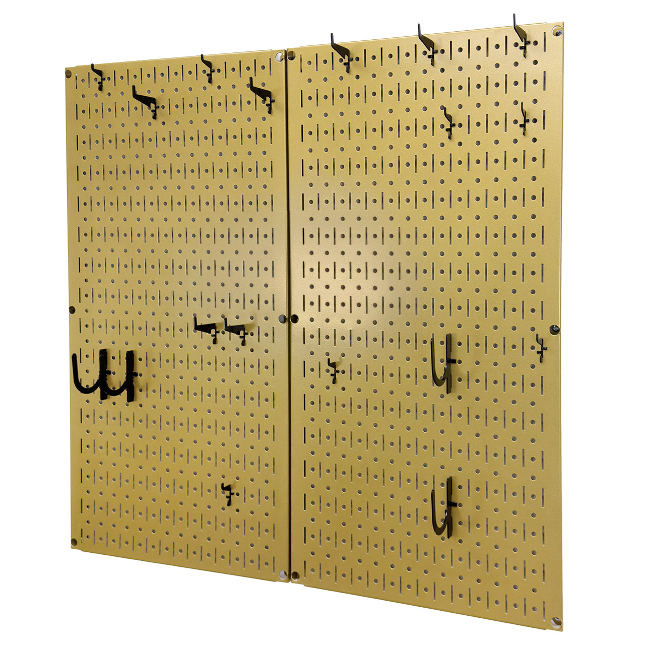 Kitchen Pegboard Organizer Kit Pots & Pans Rack - Pegboard With Hooks